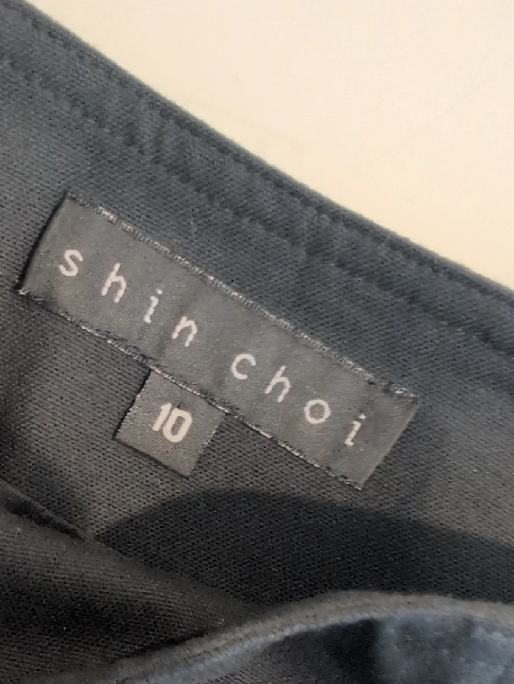 Shin Choi Black Pencil Skirt with Front Pleat